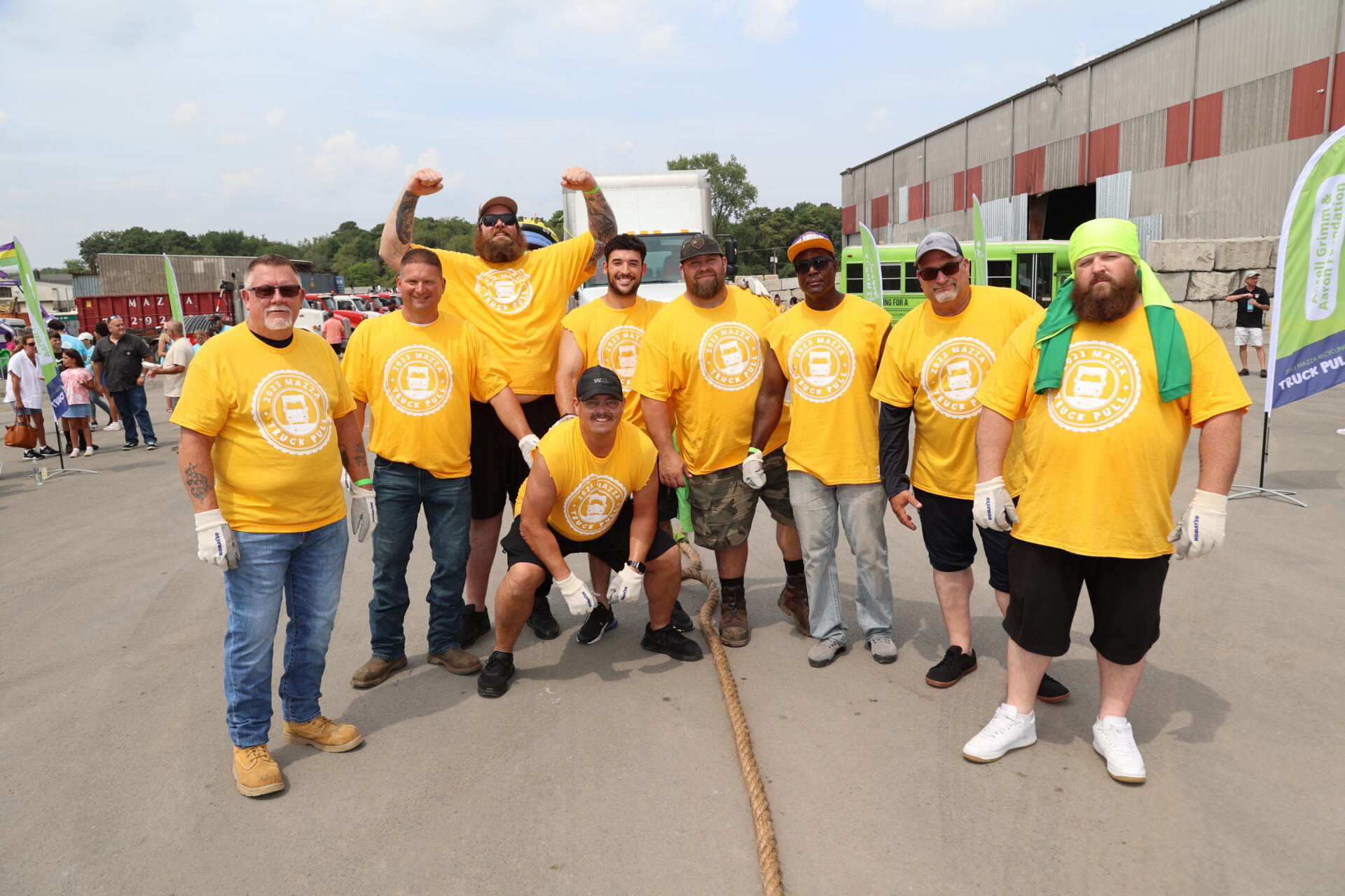 2024 Truck Pull Fundraiser - Mazza Recycling Services